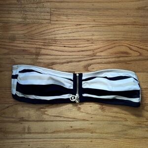 Michael Kors Collection Cream and White Bandeau Accessory